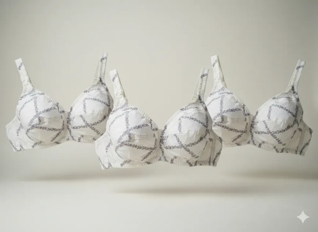 Pack of 3 Cotton Bra Bachat Offer (32)