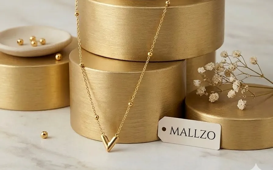 Crystal Circle Pendant Necklace