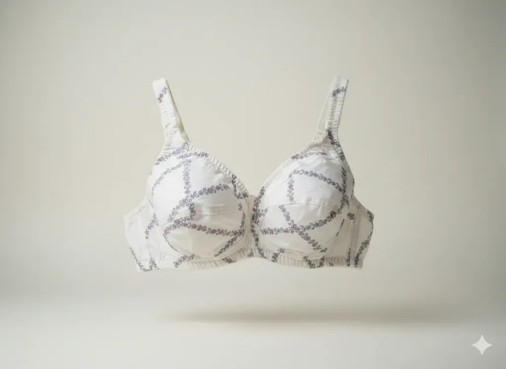 Classic Comfort Cotton Bra" (32)